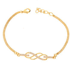 Anzu Infinity Bracelet | Dainty Demifine Zirconia Jewellery
