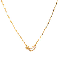 Elegant Gold-Plated Pendant Necklace with Dangling Charms – Demi-Fine Jewelry for Women | Anzu