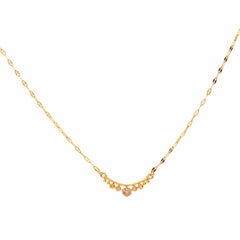 Anzu Demifine Dainty Necklace | Floral Cluster Pendant