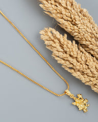 Anzu Demifine Hanuman Necklace | Spiritual Pendant