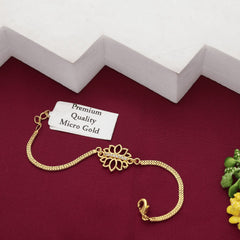 Anzu Lotus Flower Bracelet | Demifine Nature-Inspired Jewellery