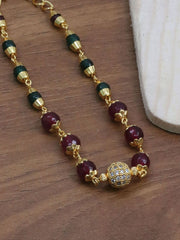 Anzu Multicolored Bead Bracelet | Demifine Gold & Gemstone Jewellery