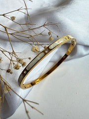 Luna Pearl | Elegant Bracelet with Pearl Inlay