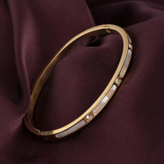 Luna Pearl | Elegant Bracelet with Pearl Inlay