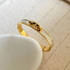 Elara | Pearl Inlay Bracelet