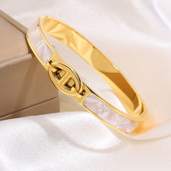 Elara | Pearl Inlay Bracelet