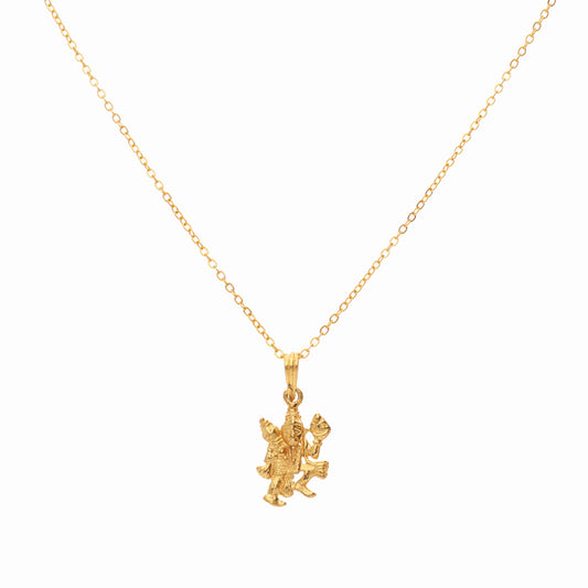 Anzu Demifine Hanuman Necklace | Spiritual Pendant