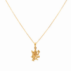 Anzu Demifine Hanuman Necklace | Spiritual Pendant